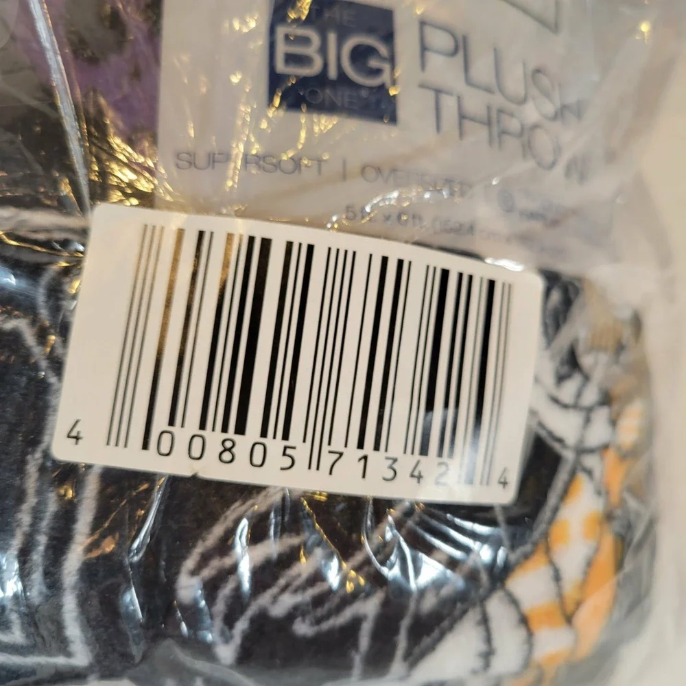 Lot of 2 The Big One Nightmare Before‎ Christmas Plush Throw Blankets Jack Sally
